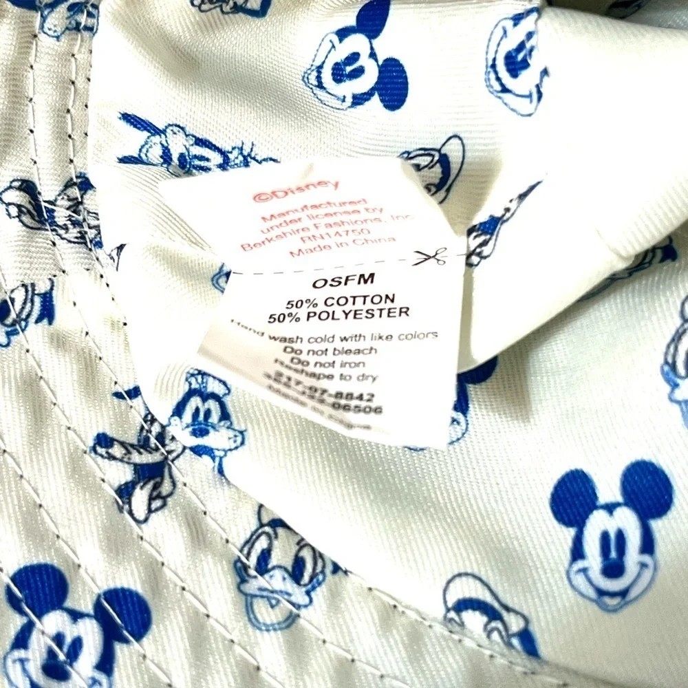 Disney Toddler Reversible Mickey Mouse Bucket Hat One Size Fits Most Black